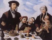 Maerten Jacobsz van Heemskerck Family portrait Germany oil painting reproduction